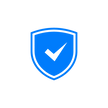 —Pngtree—shield with a check mark_5265624-BLUE.png