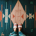 Embroidered Rug