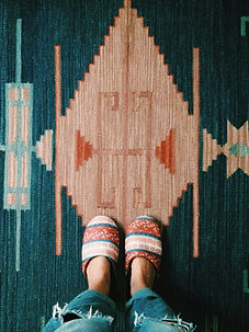 Embroidered Rug