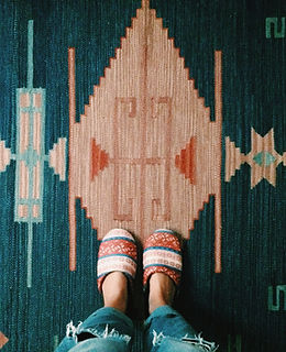 Embroidered Rug