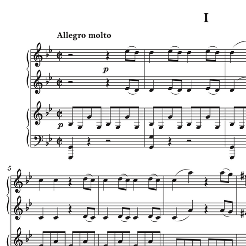 Mozart Symphony No. 40｜莫扎特g小调第四十交响曲| Leyou Wang