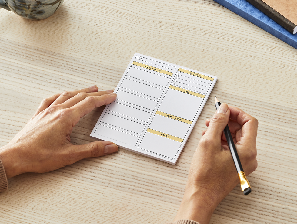 Thumbnail: Daily Lesson Planning Notepad