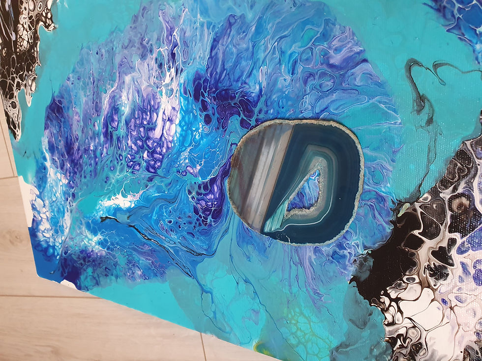 Thumbnail: Obraz akryl 76cm x 51cm pt. "Absolutność" (2022)