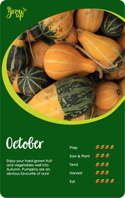 October Growing Tips