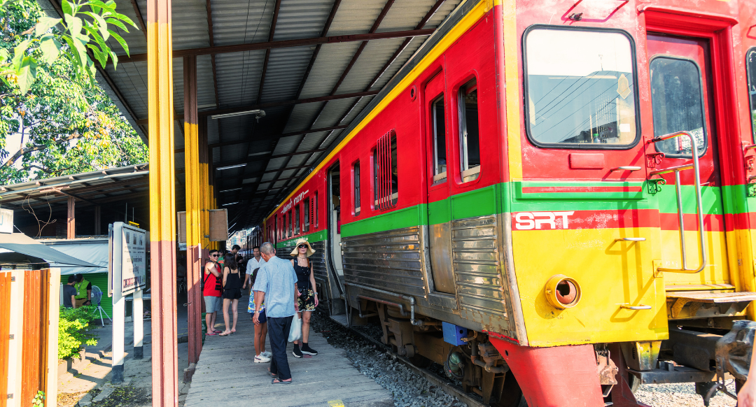 Beautiful photo of train at the platform