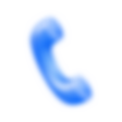 blue phone icon