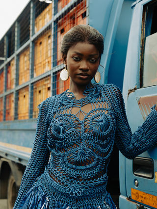 Handmade Crochet Lace Jumper | Otofu by Korlekie