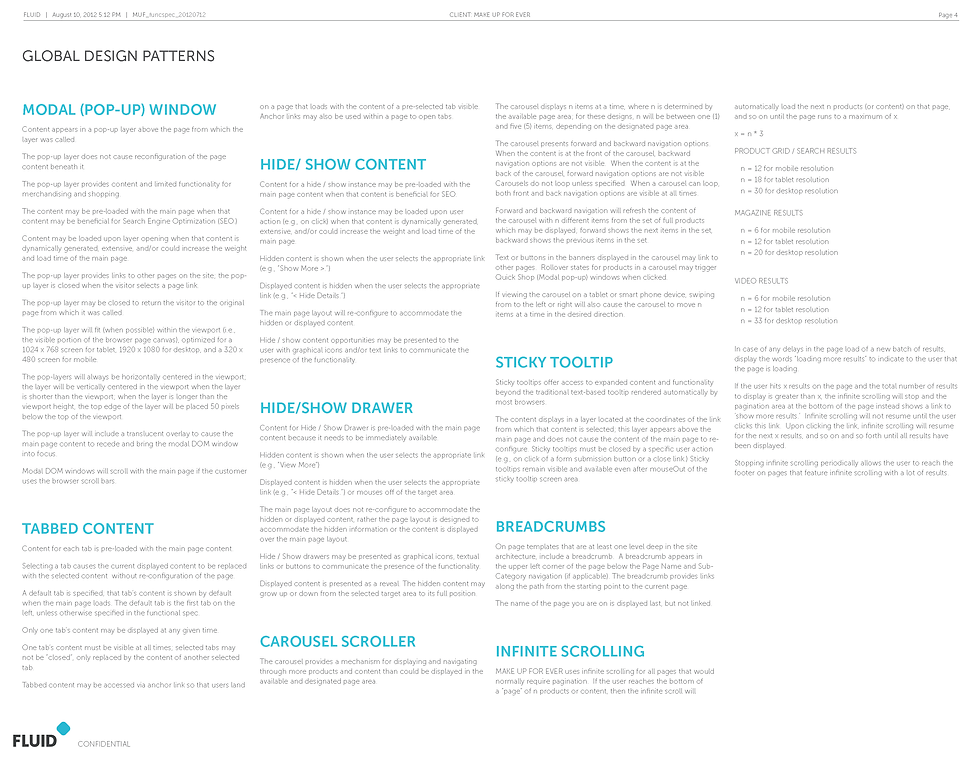 Global Design Patterns
