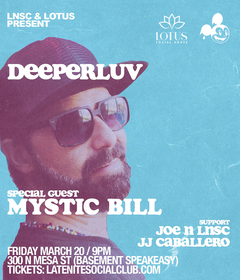 Mystic Bill (Classic Music) - Deeperluv at Lotus Social House