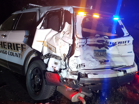 Chisago Co. Squad Struck by Pick-up, Deputy Recovering