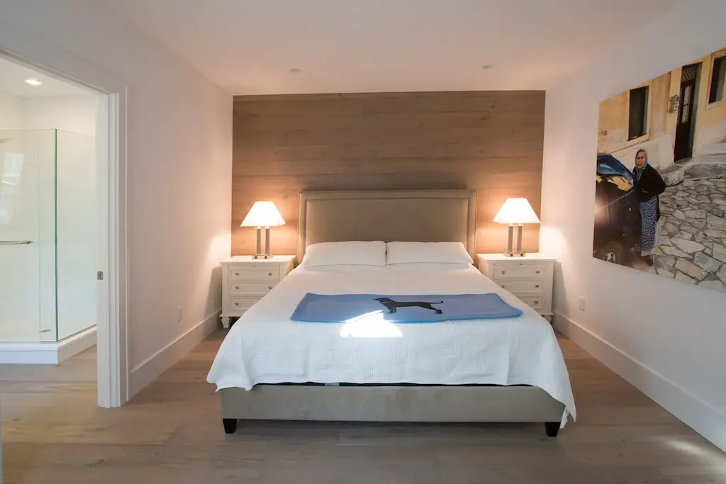 (1) Shared Master Deluxe King Suite+ Ensuite Bathroom