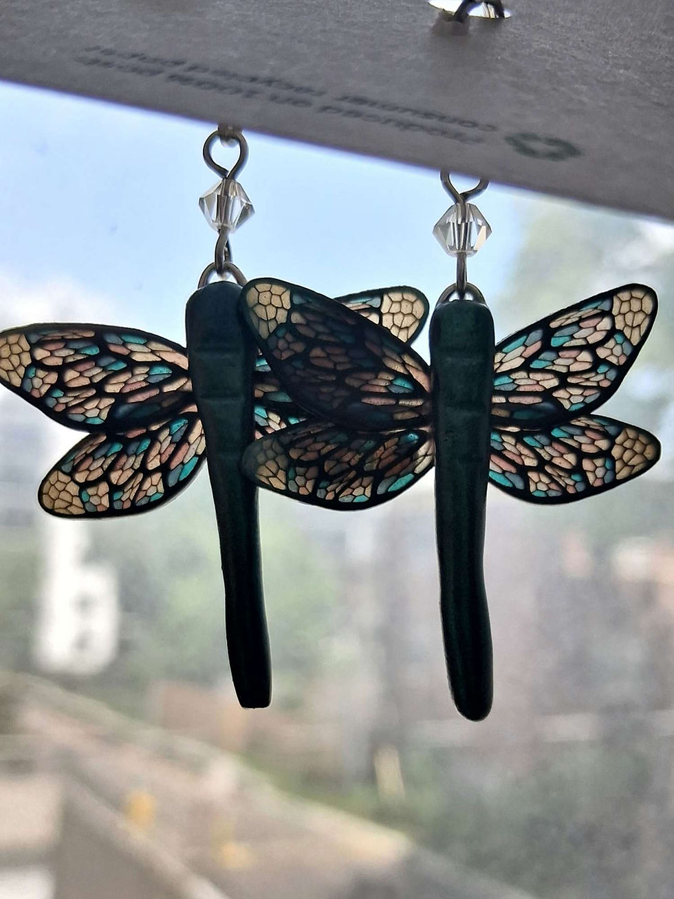 Thumbnail: Dragonfly Earrings