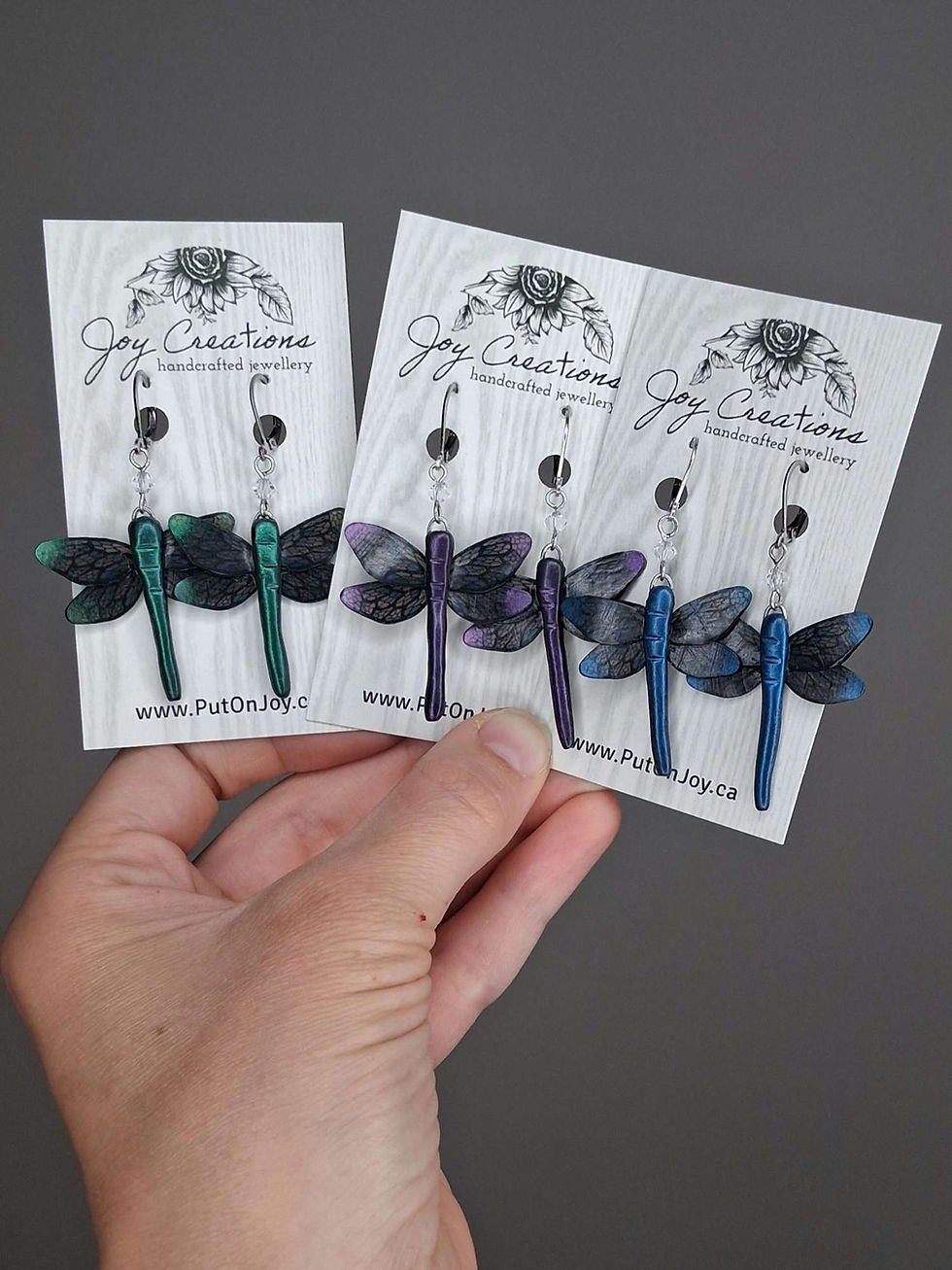 Thumbnail: Dragonfly Earrings