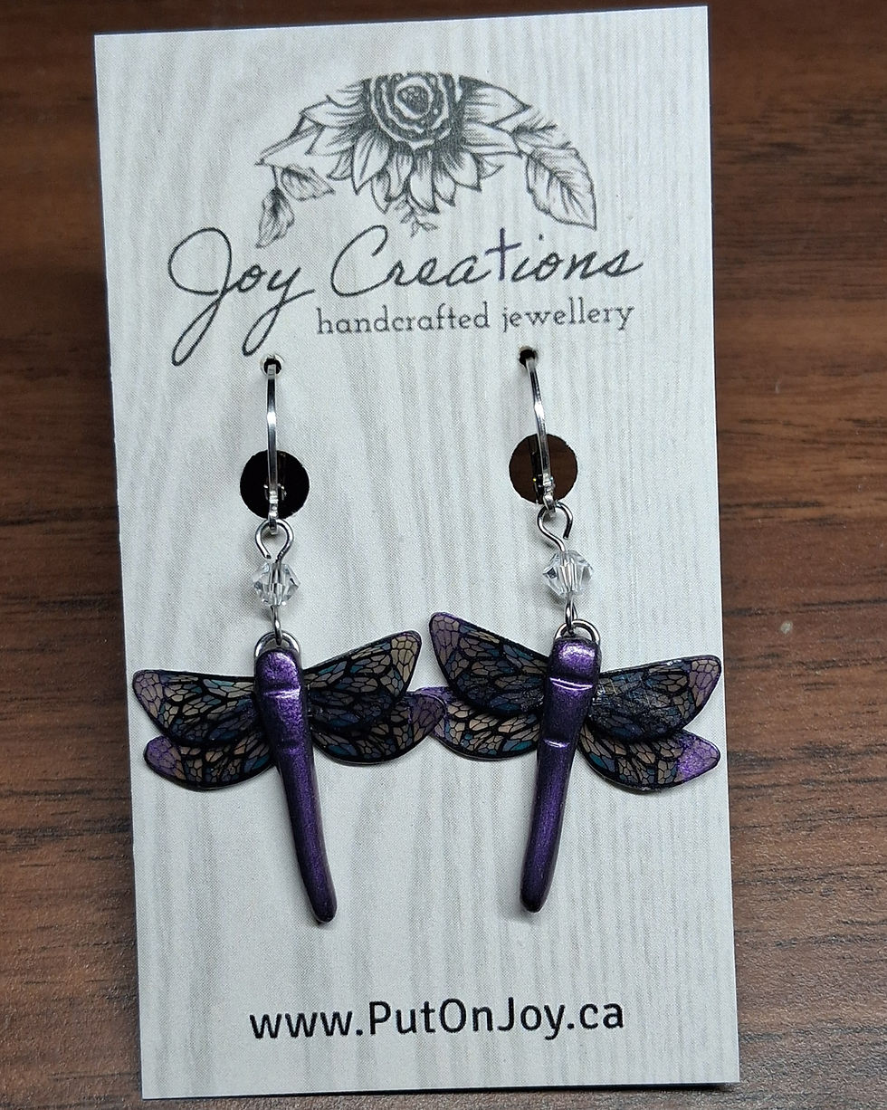 Thumbnail: Dragonfly Earrings