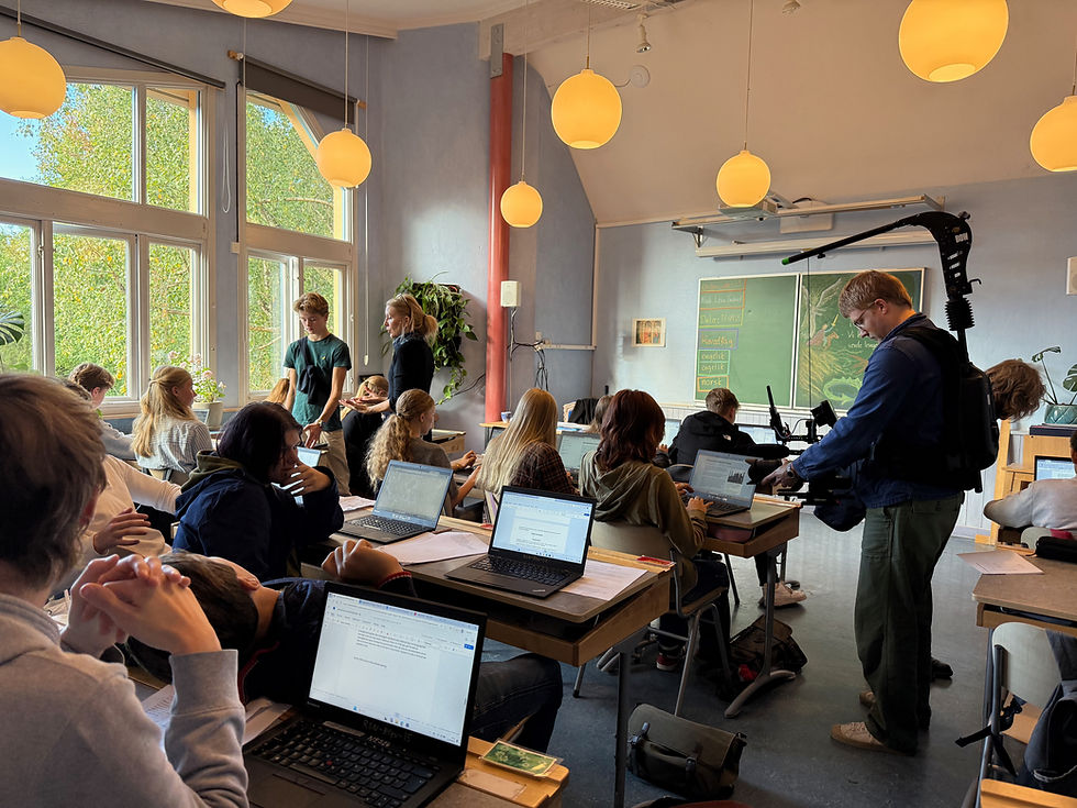 Vi fikk vise at det brukes PC på høyere ungdomstrinn