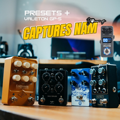 Valeton GP-5 | Presets + Capturas NAM | Enigmatic + Pedais