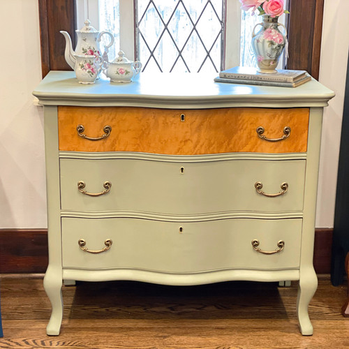 SerpentineFront Birdseye Maple Dresser Dee Dee's