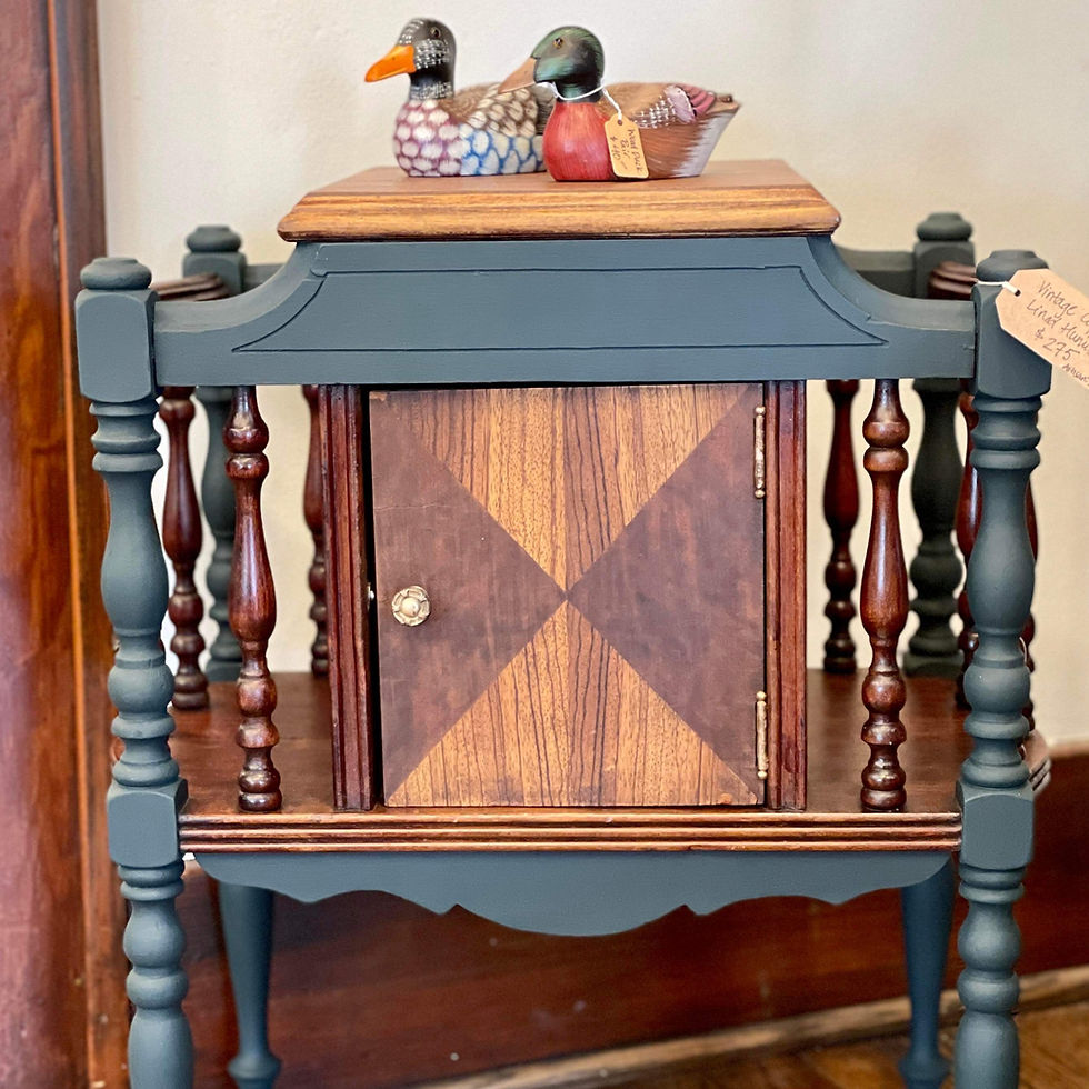 Vintage Humidor with Magazine Rack | Dee Dee's