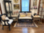 Thumbnail: Stunning Solid Mahogany Settee & Chair