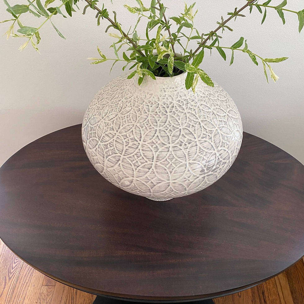Thumbnail: Solid Wood Oval Foyer Table