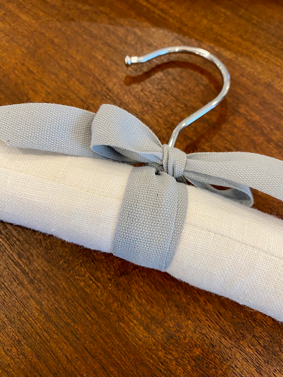 Thumbnail: Luxe Fabric Hanger Trio