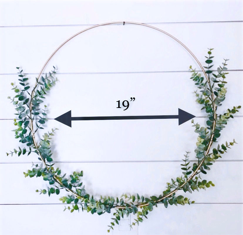 Thumbnail: Eucalpytus Hoop Wreaths