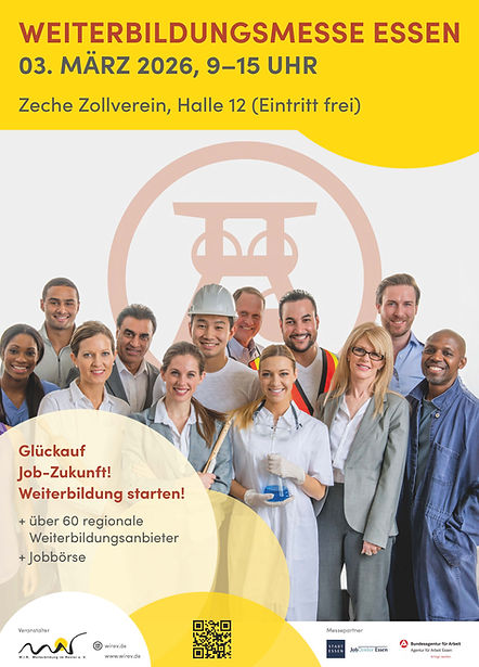 WIR_eV_Weiterbildungsmesse Essen_Plakat2026