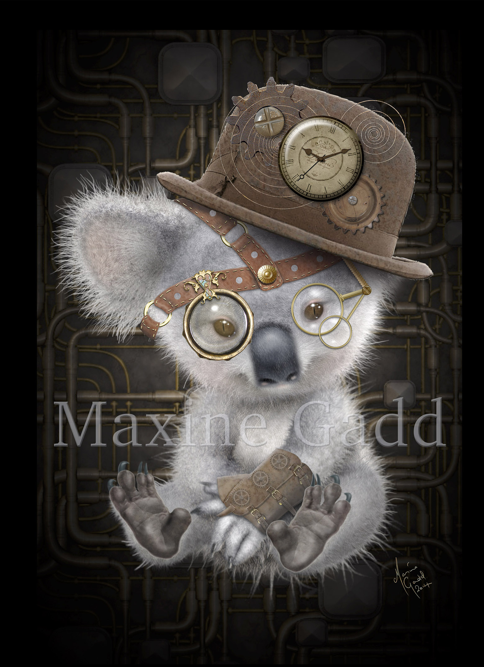 Steampunk Koala