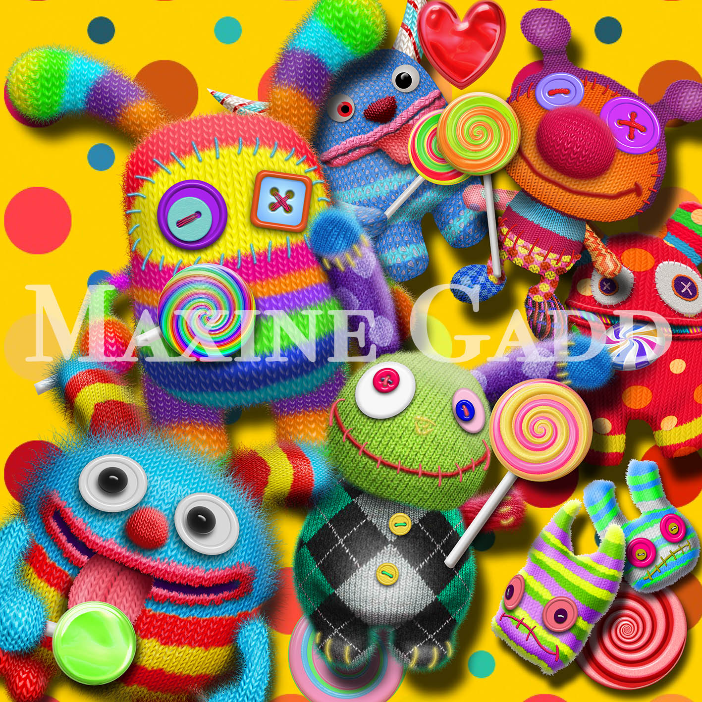 sockmonsters and lollipops