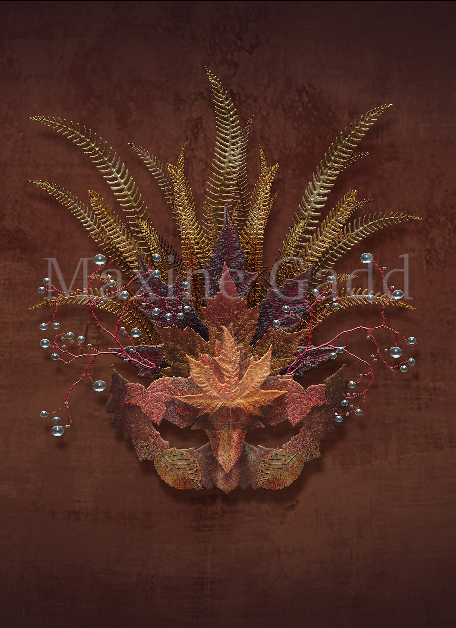 Autumn Leaves Mask