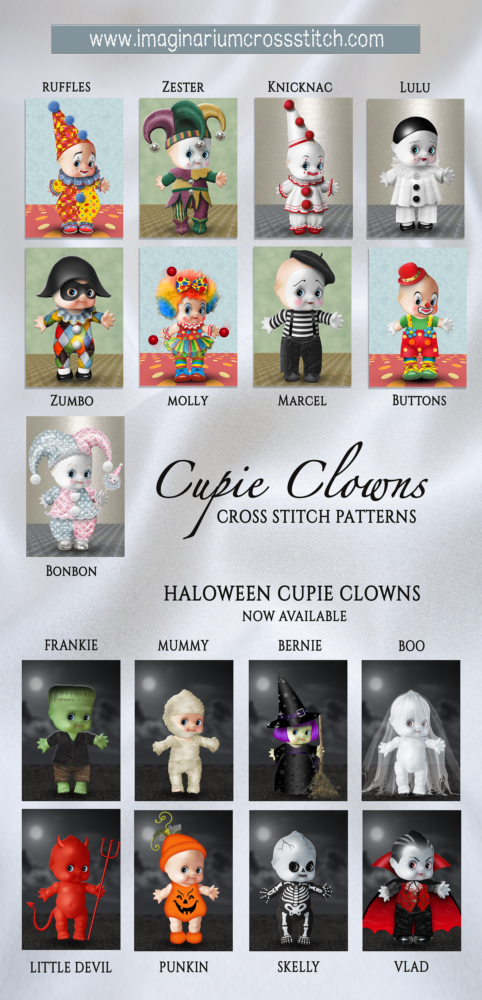 Cupie Dolls Set + Halloween