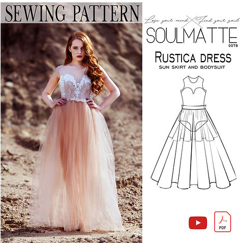 open lace back dress 1960s Sewing Pattern, Semi-Fitted Evening Dress main image 0