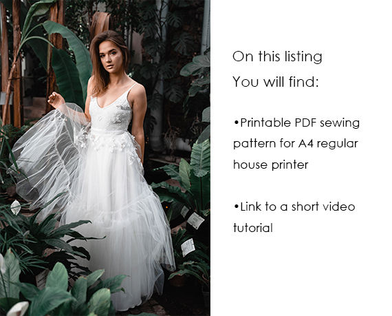 Thumbnail: Lovebird dress patern with video tutorial