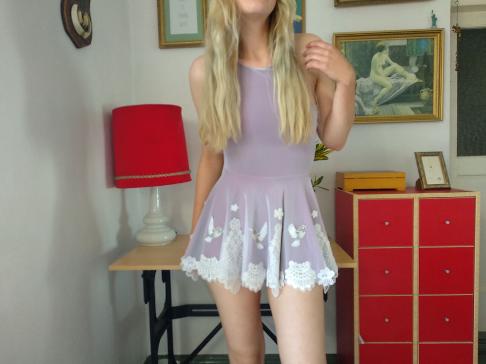 Thumbnail: Balerina style leotard pattern