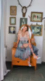 Thumbnail: Sewing skirt pattern with video tutorial, gore evening skirt pattern