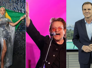 U2 em Copacabana em 2026; Paes diz que vai tentar Beyoncé: 'Se conseguir, vou ser o rei dos gays'