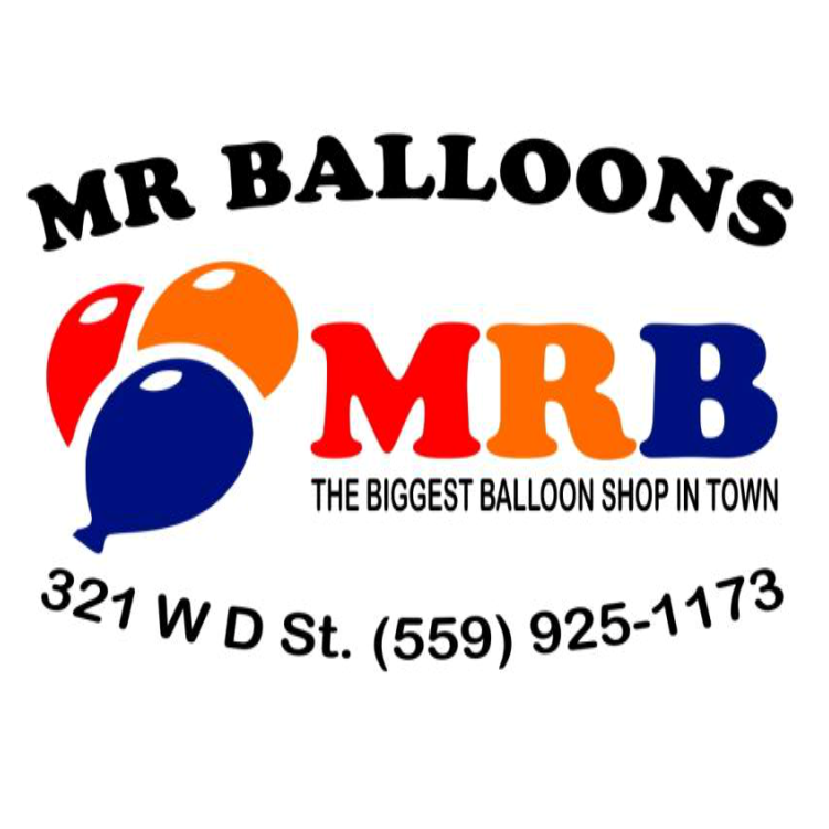 Mr Balloons in Lemoore CA logo
