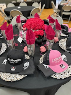Plain Insane Graphix decorated table at the banquet