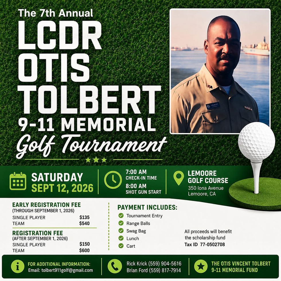 LCDR Otis Tolbert Golf Tournament