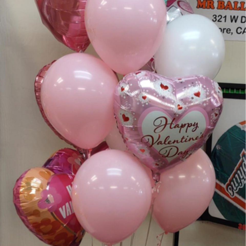 Globos para el día de San Valentín | MR Balloons Downtown Lemoore