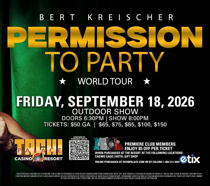 Bert Kreisler Ticket to Party Show