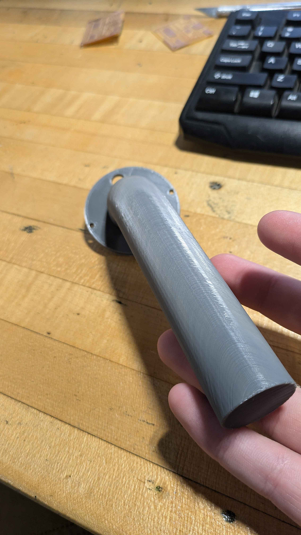 Fully printed handle
