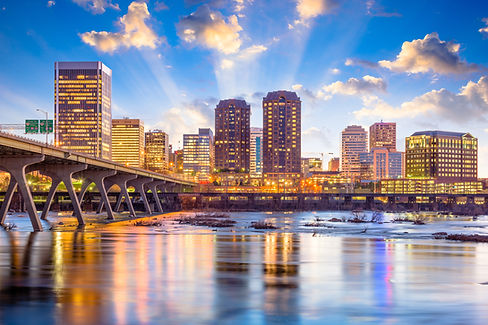 Richmond, Virginia, USA downtown skyline on the James River..jpg