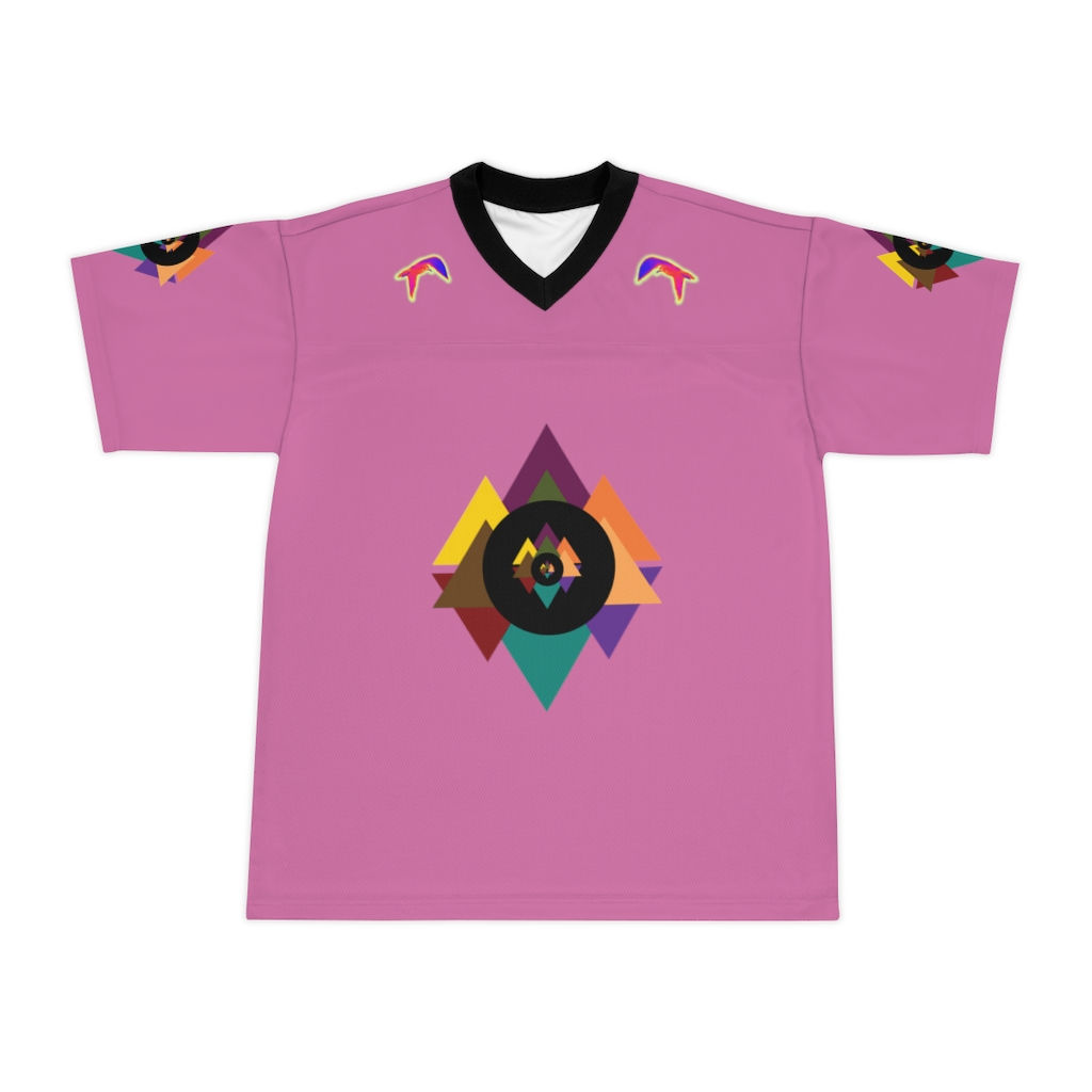PINK - Unisex Football Jersey (AOP) + Vinyl/CD/Download