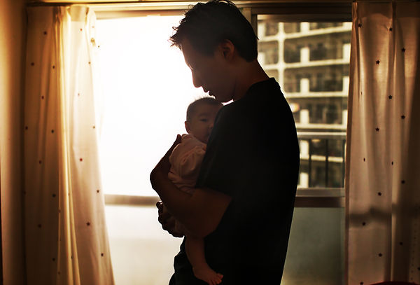 Parent Holding Child