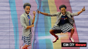 Anye Elite Dons Skirt & Heels For Inspiring Speech on Trans Pride