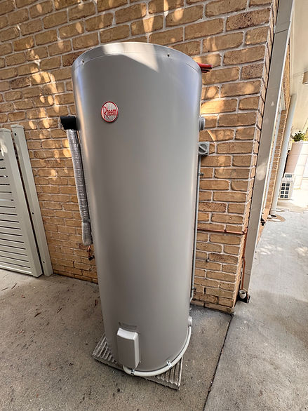 New Hot Water System Relocation