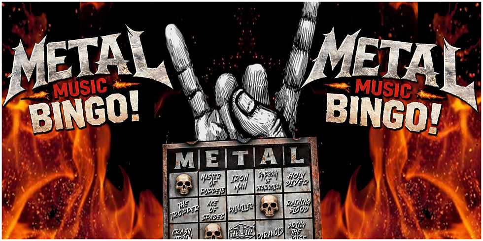 Metal Music Bingo