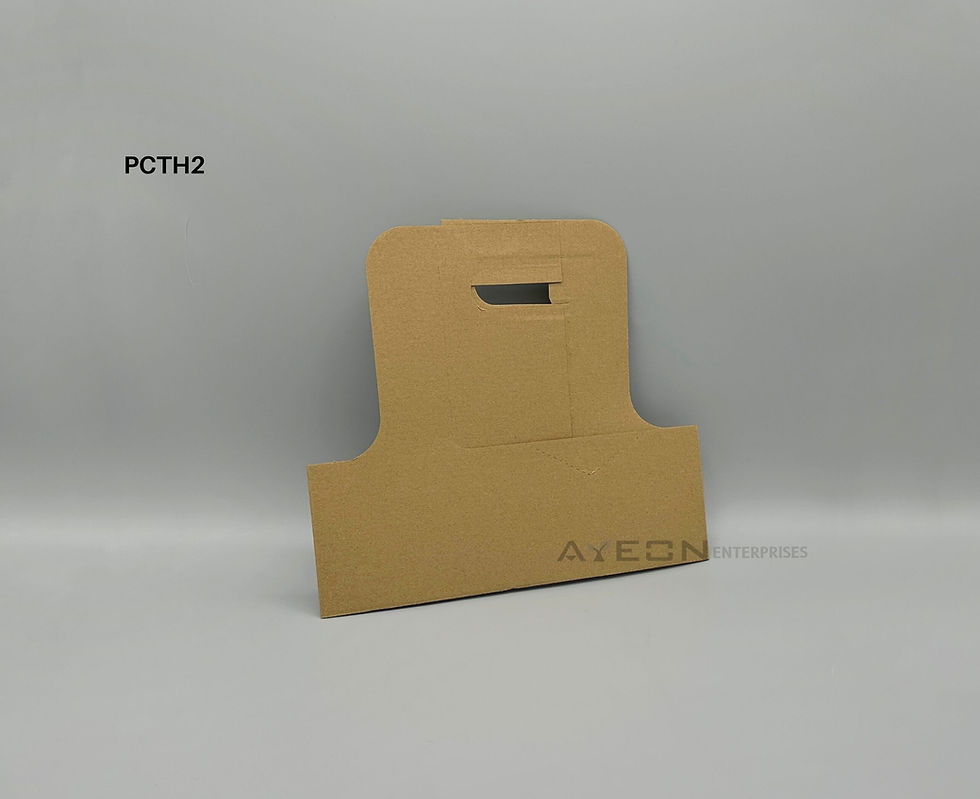 Thumbnail: 2 Cup Corrugated Handle Carrier/Tray