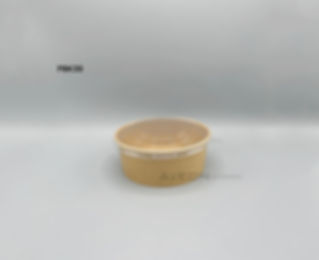 Paper Kraft Bowl & Lid